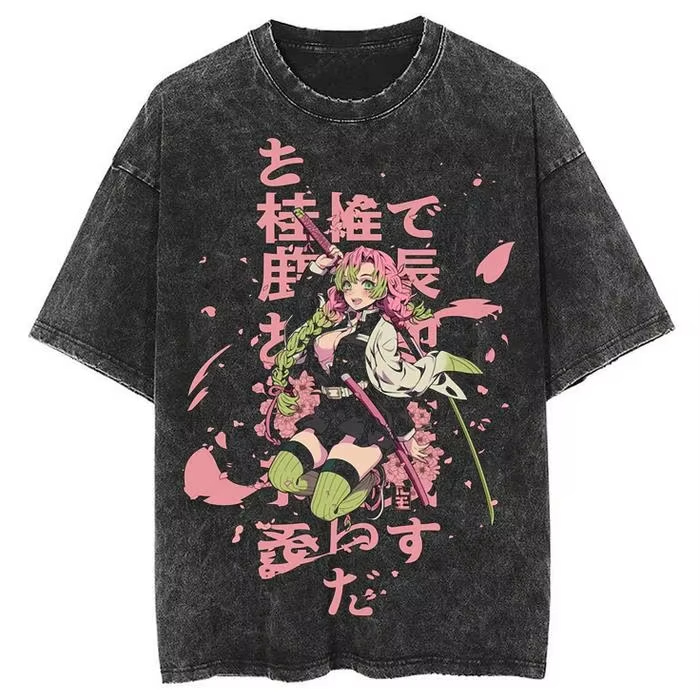 Anime Merchandise For Women - Nuova T-shirt Anime Demon Slayer Kanroji