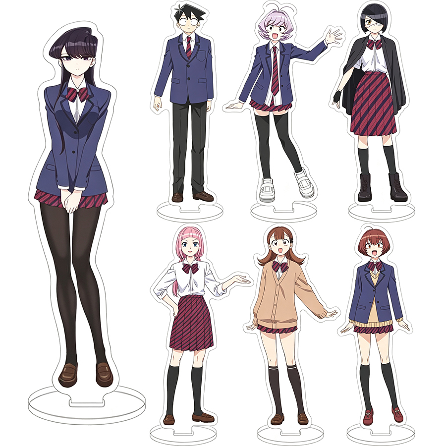Acrylic Stand Figure - Statuetta Anime Komi Can't Communicate 16CM,