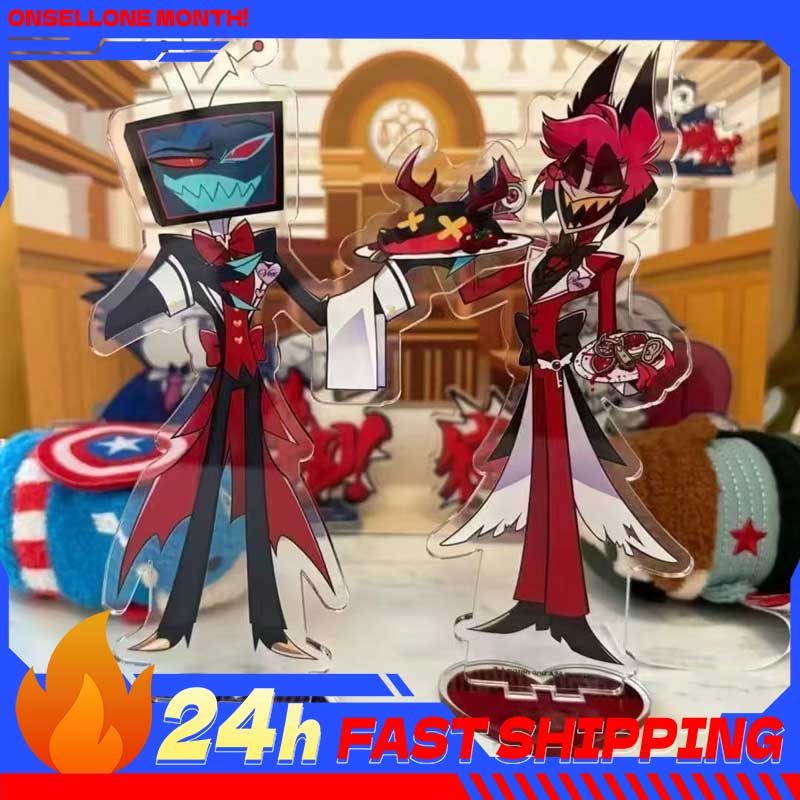 Anime Merchandise - 2 pezzi Hazbin Anime Periferiche Alastor
