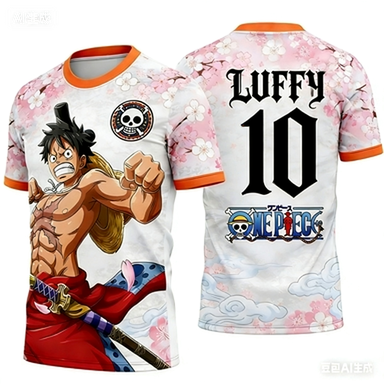 Anime Merchandise Online - Maglia da Allenamento con Motivo Anime