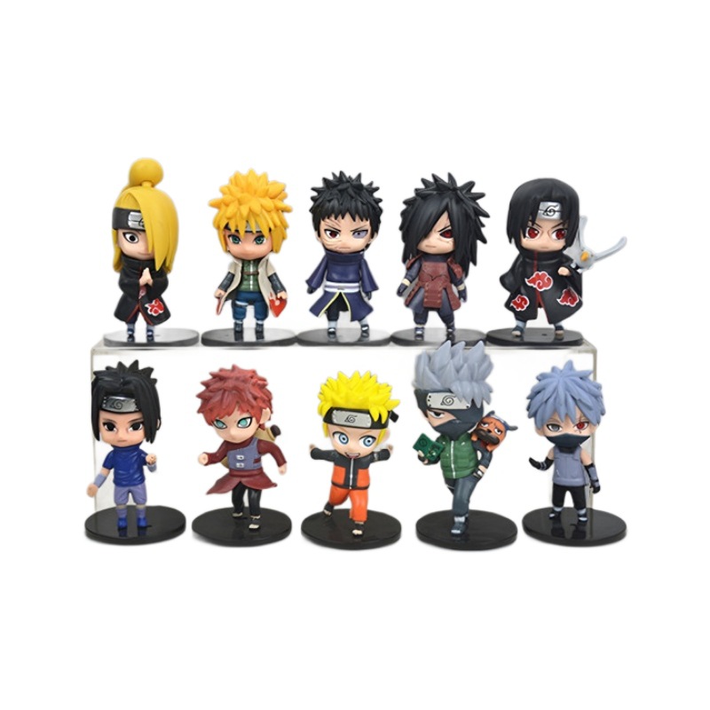 Anime Merchandise Naruto - Statuette di Naruto, personaggi dei cartoni