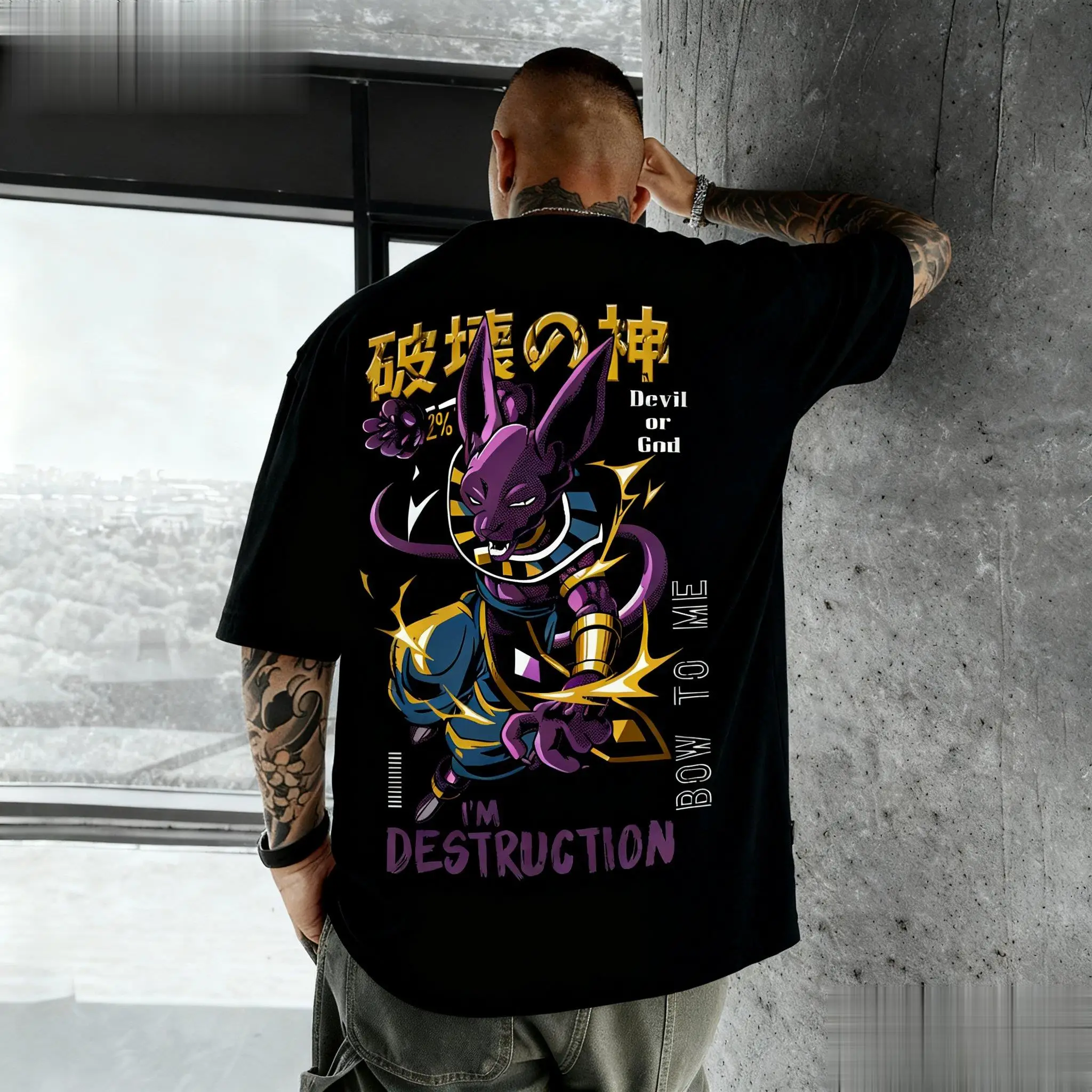 Dragon Ball Beerus Anime T-shi - Anime Merchandise For Women recensione e prezzo