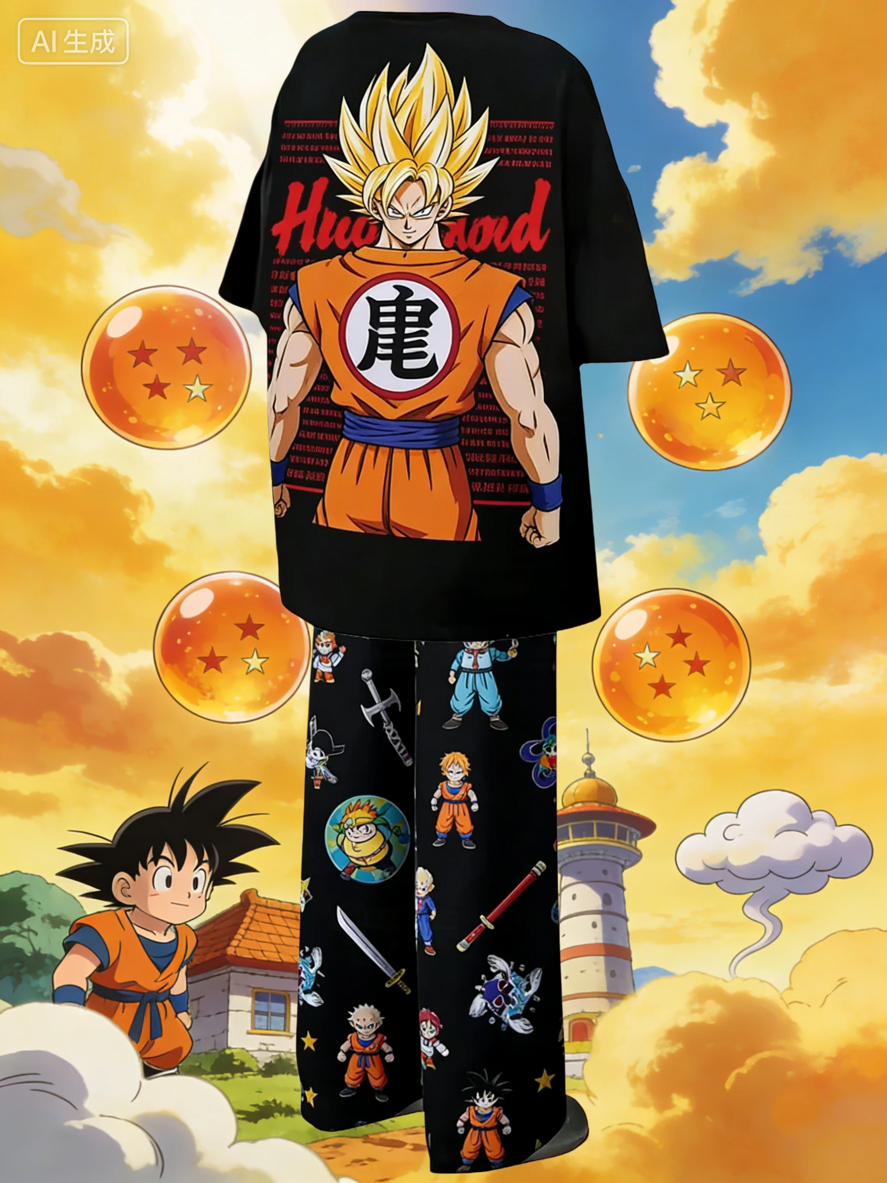 Pigiama Dragon Ball Z Goku con - Anime Merchandise For Women recensione e prezzo